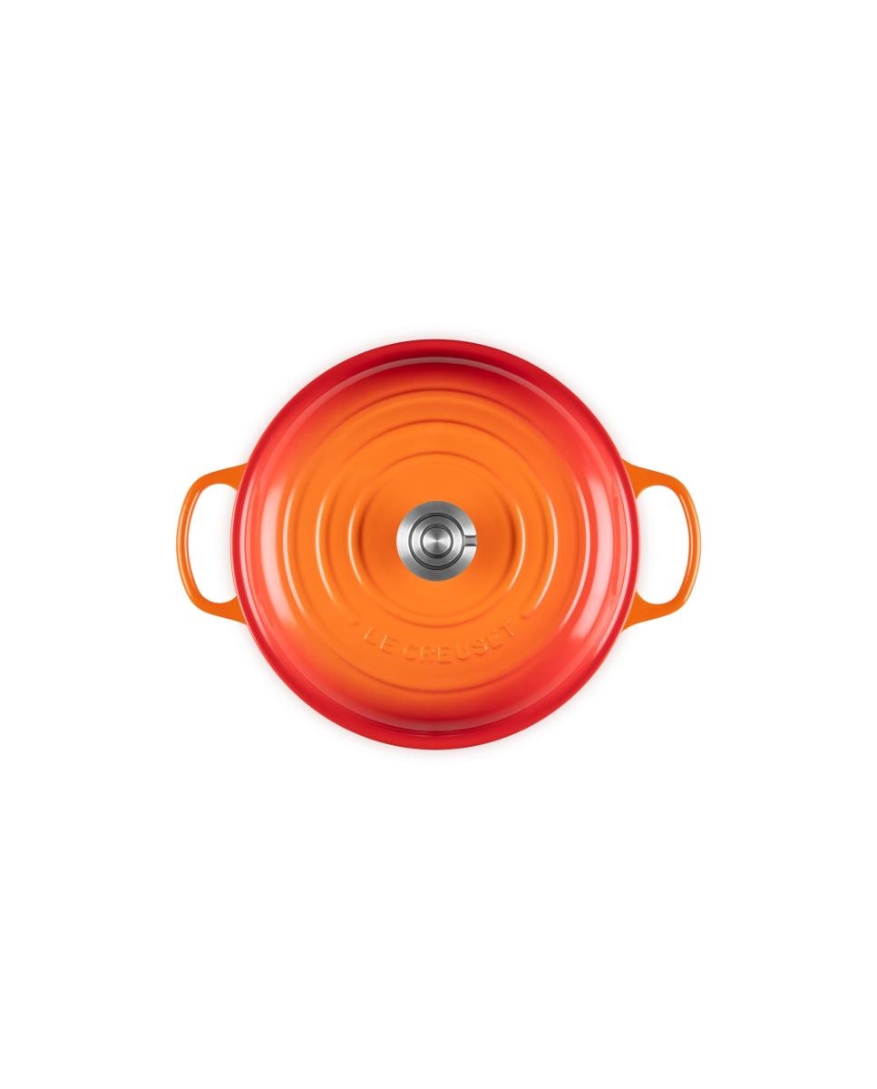 Imagen 5 de Cacerola baja de hierro fundido Le Creuset - Volcánico Cacerola de 28 cm Volcánico