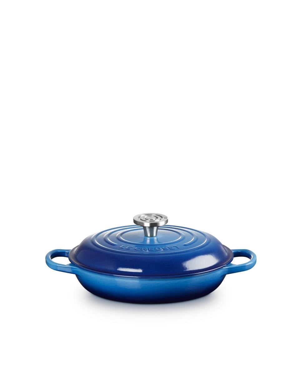 Cacerola baja de hierro fundido Le Creuset - Azulón Cacerola de 26 cm Azulón-1