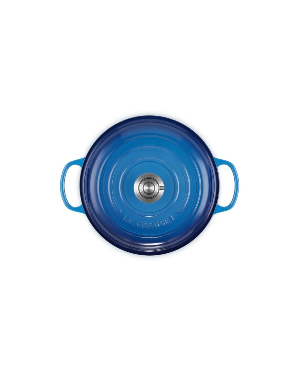 Cacerola baja de hierro fundido Le Creuset - Azulón Cacerola de 26 cm Azulón-5
