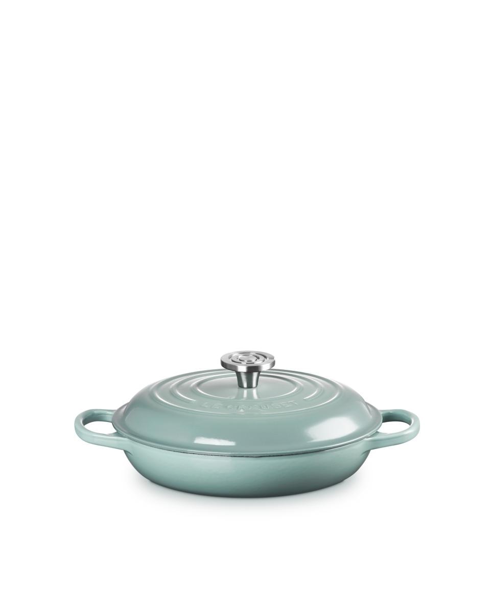 Cacerola baja de hierro fundido Le Creuset - Verde claro Cacerola de 26 cm Verde claro-1