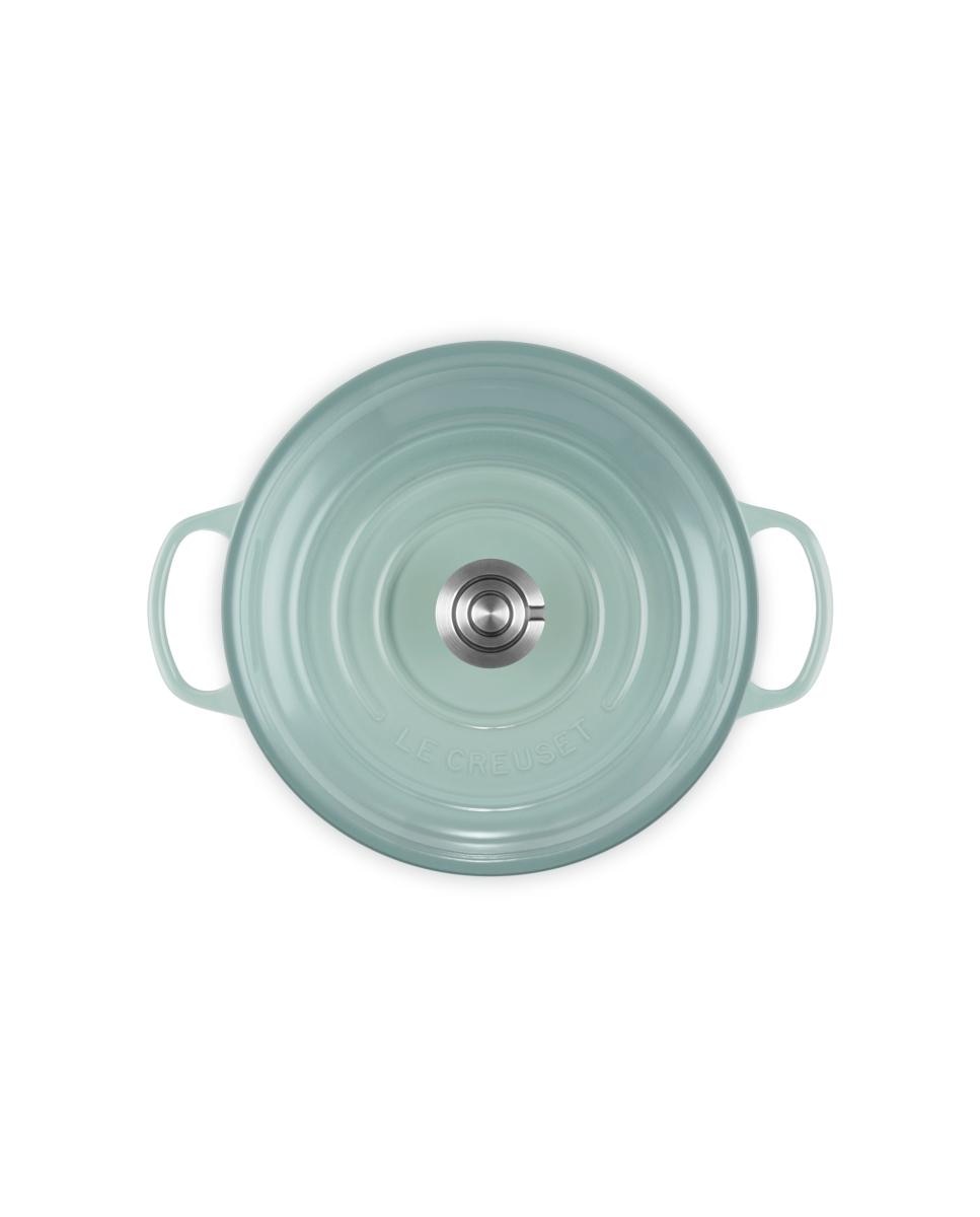 Cacerola baja de hierro fundido Le Creuset - Verde claro Cacerola de 26 cm Verde claro-5