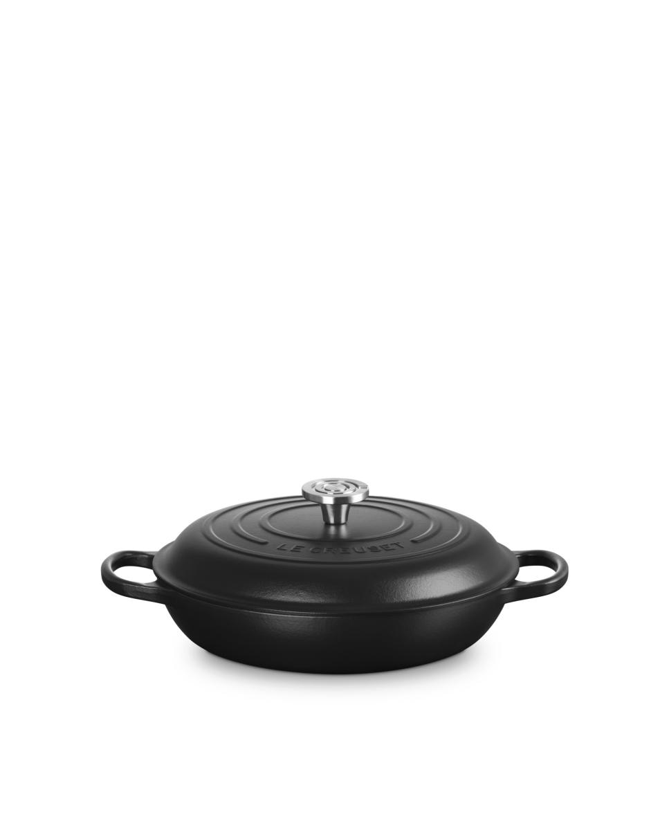 Cacerola baja de hierro fundido Le Creuset - Negro Cacerola de 30 cm Negro-1