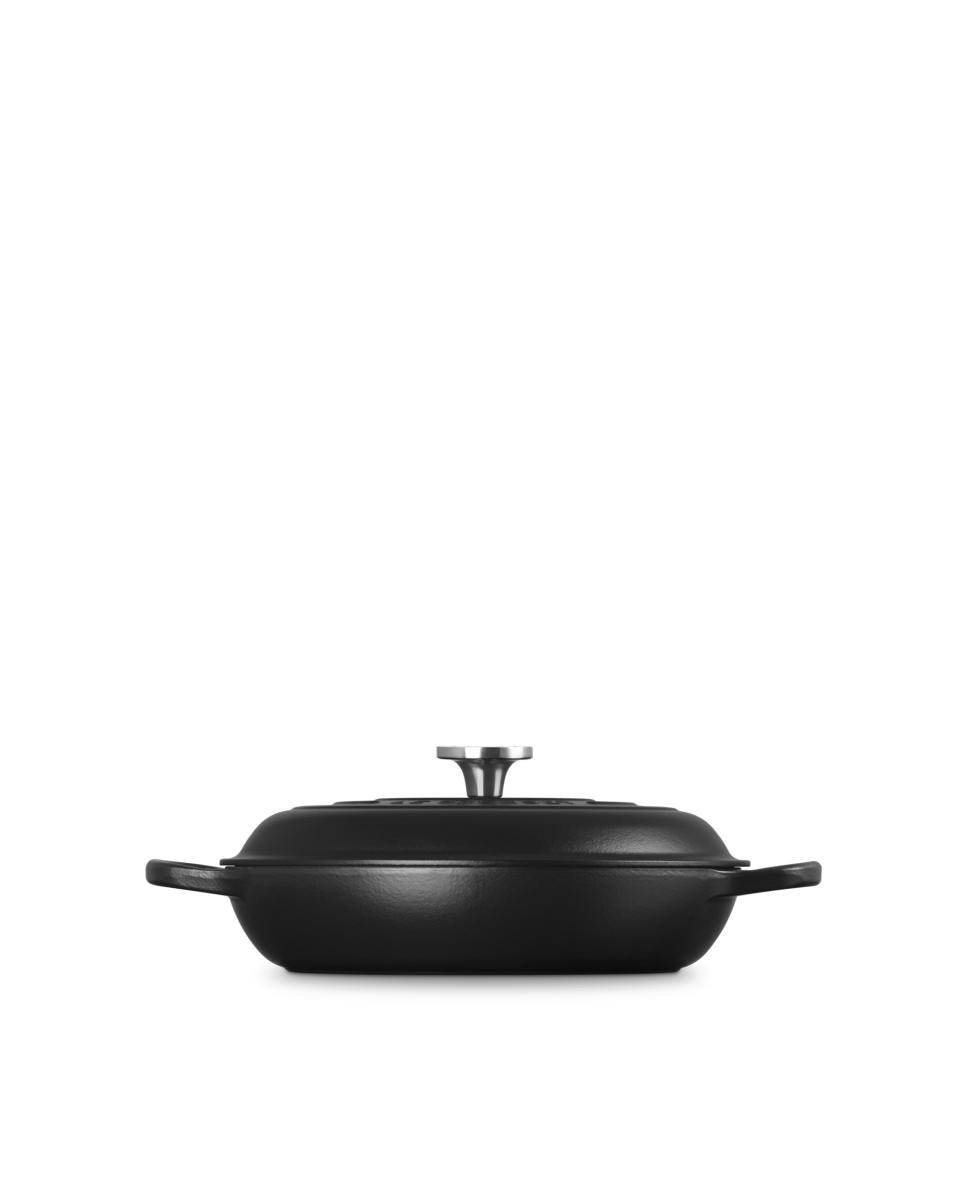 Cacerola baja de hierro fundido Le Creuset - Negro Cacerola de 30 cm Negro-3