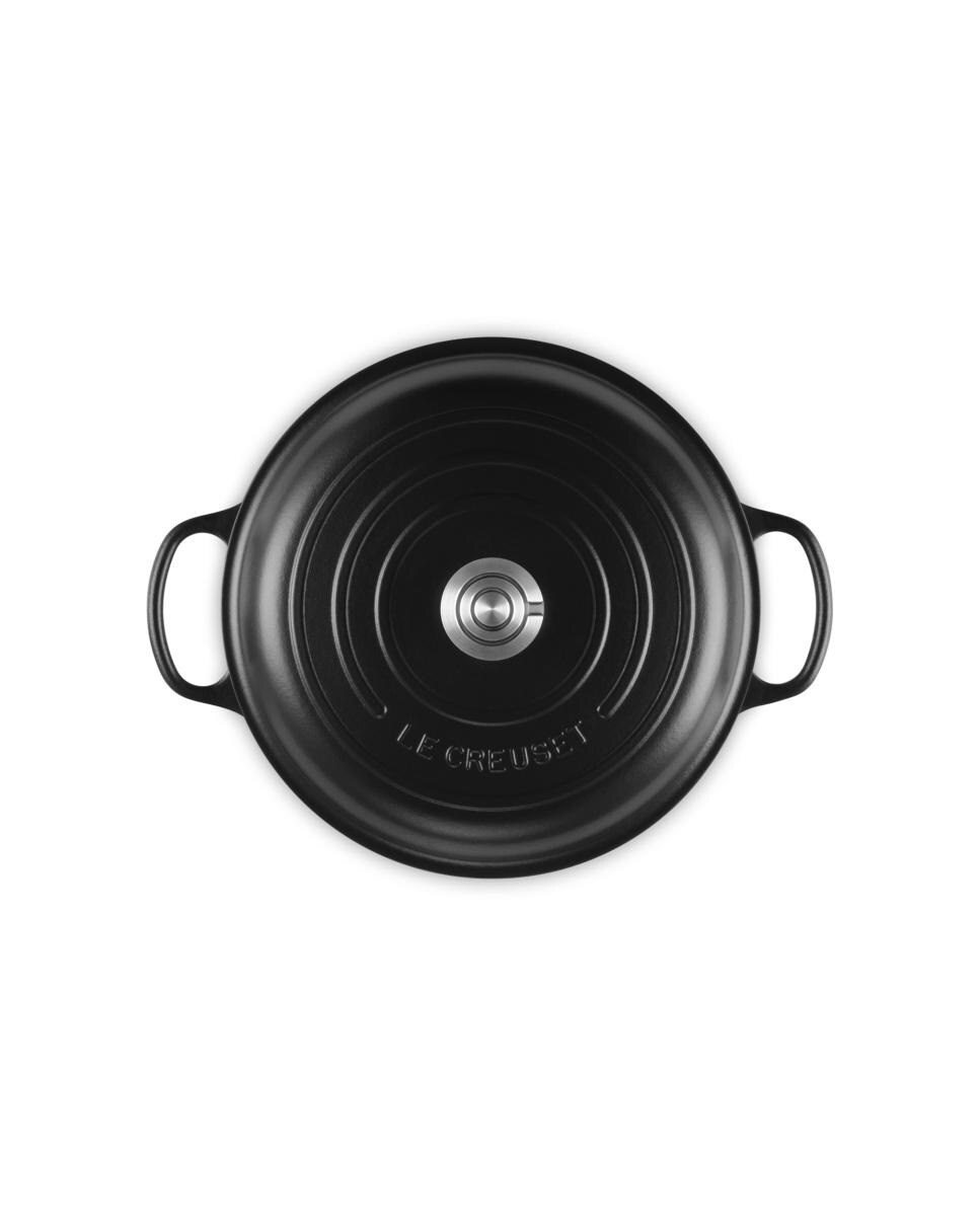 Cacerola baja de hierro fundido Le Creuset - Negro Cacerola de 30 cm Negro-5