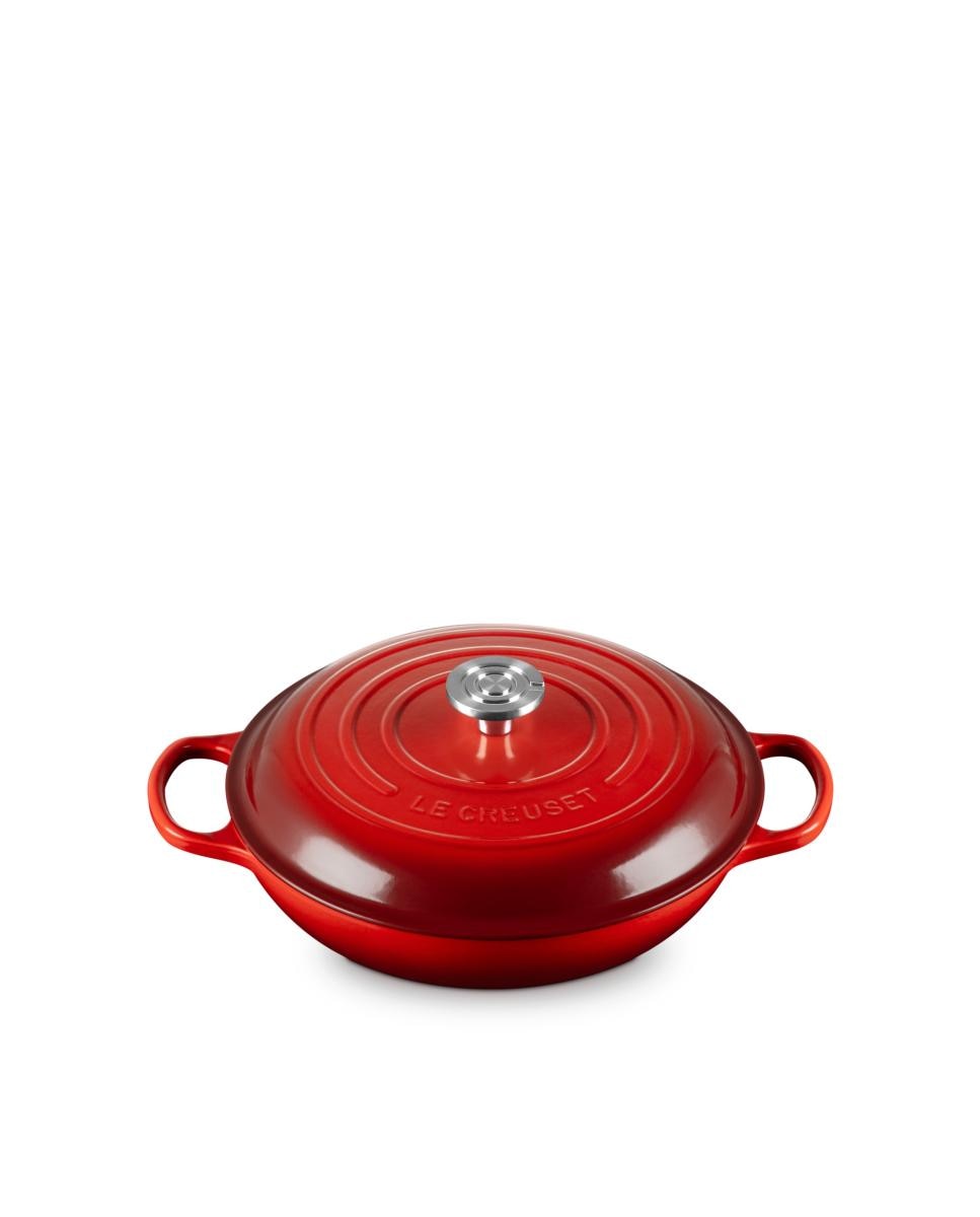 Cacerola baja de hierro fundido Le Creuset - Cereza Cacerola de 26 cm Cereza-2
