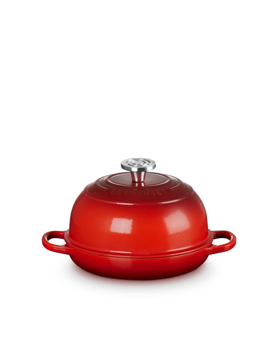 Cocotte para pan de hierro fundido Le Creuset - Azul Pacífico 26 cm Cereza-1
