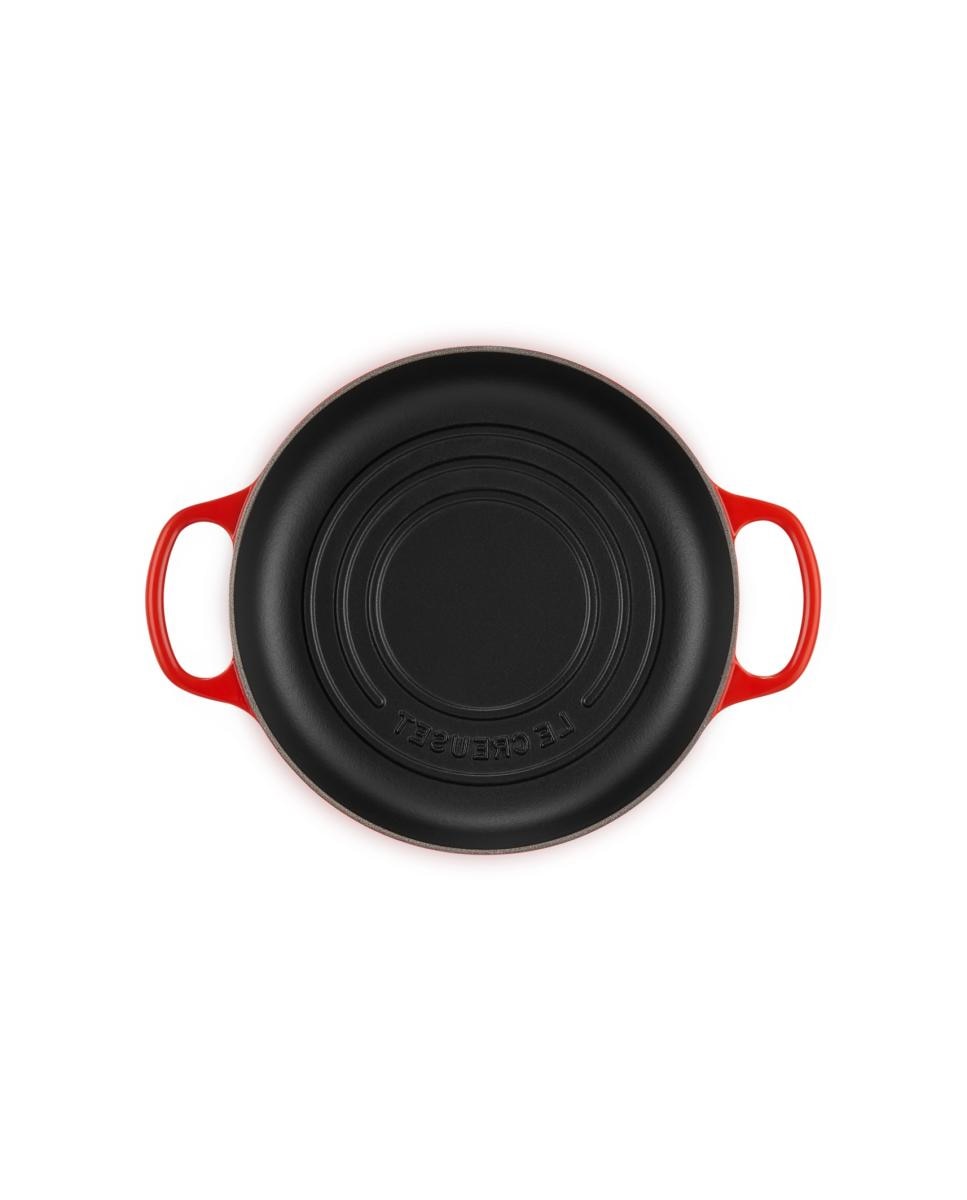 Cocotte para pan de hierro fundido Le Creuset - Azul Pacífico 26 cm Cereza-4