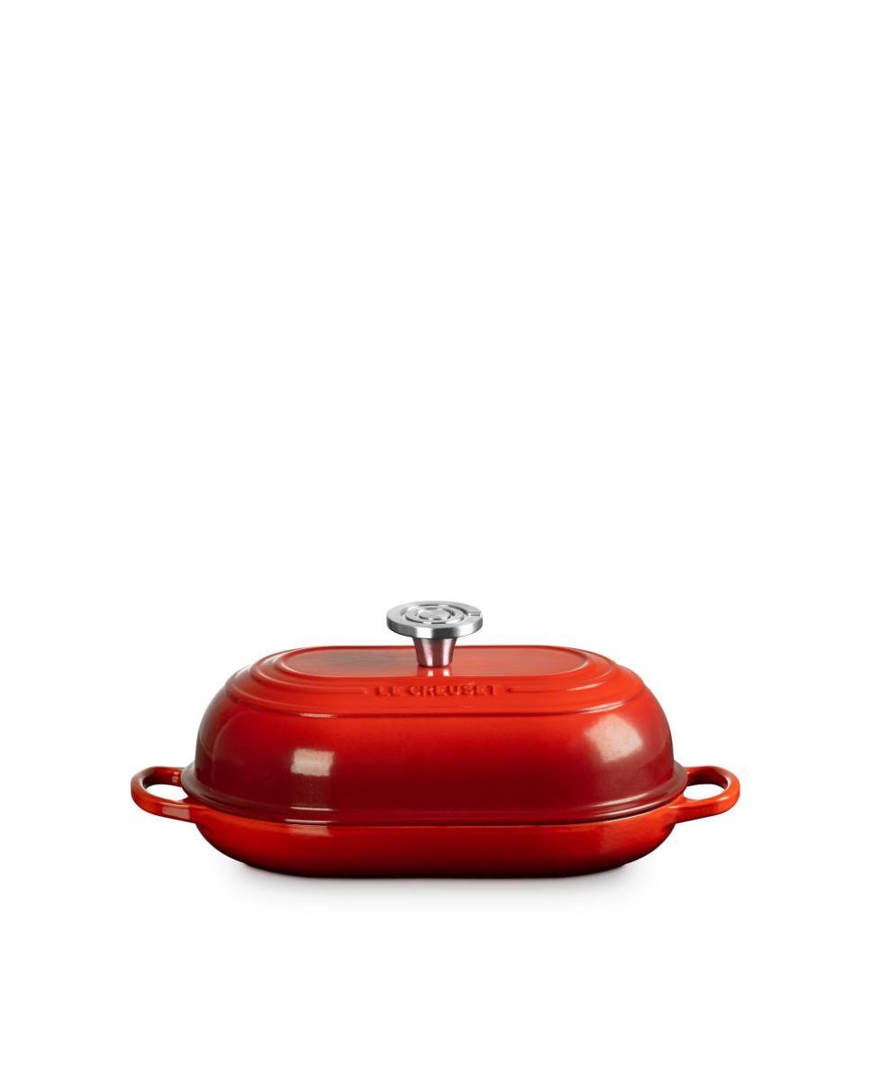 調理器具 LE CREUSET Tradition Cocotte Ovale 23cm Cocotte oval para pan de hierro fundido Le Creuset - Cereza 29 cm