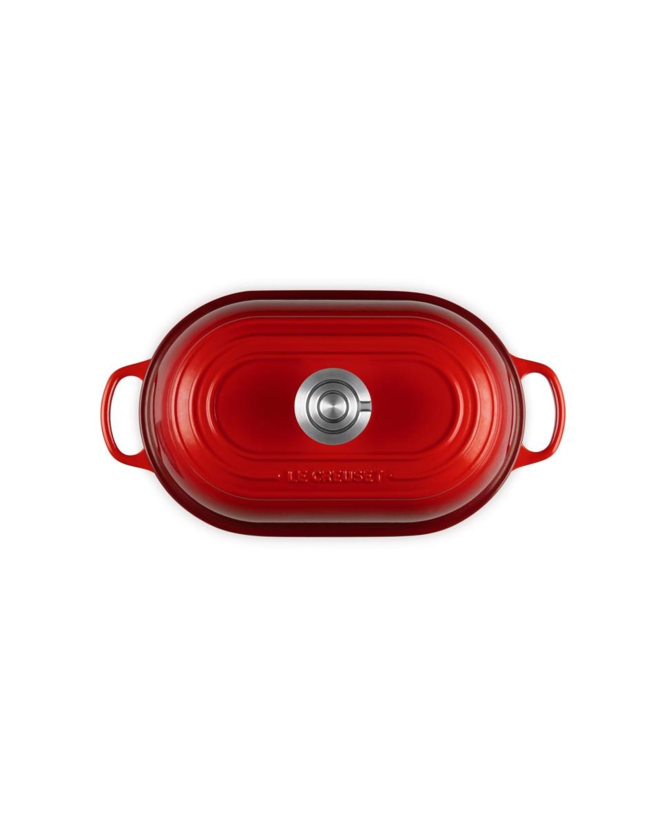 Imagen 5 de Cocotte oval para pan de hierro fundido Le Creuset - Cereza 29 cm Cereza