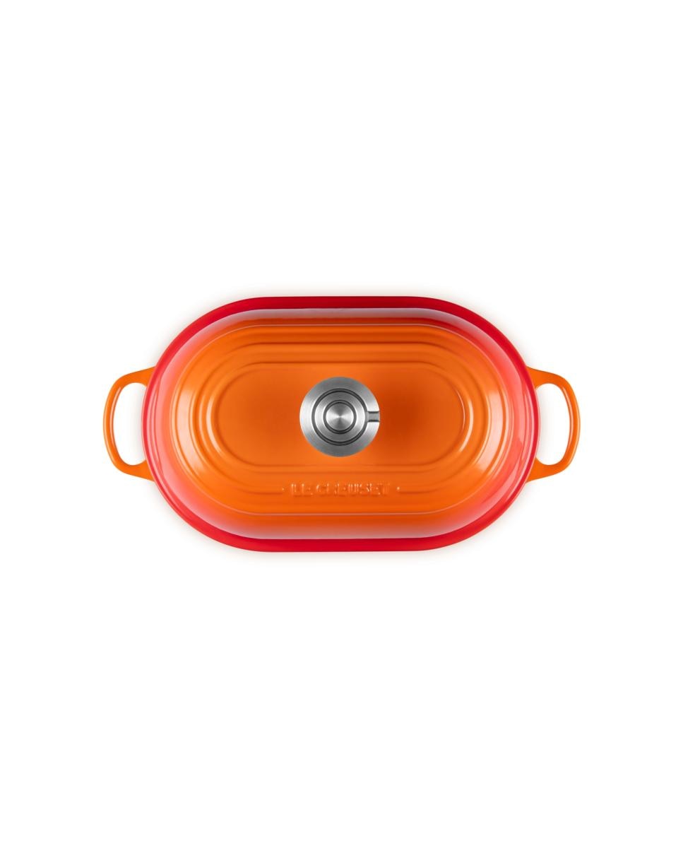 Imagen 5 de Cocotte oval para pan de hierro fundido Le Creuset - Volcánico 29 cm Volcánico