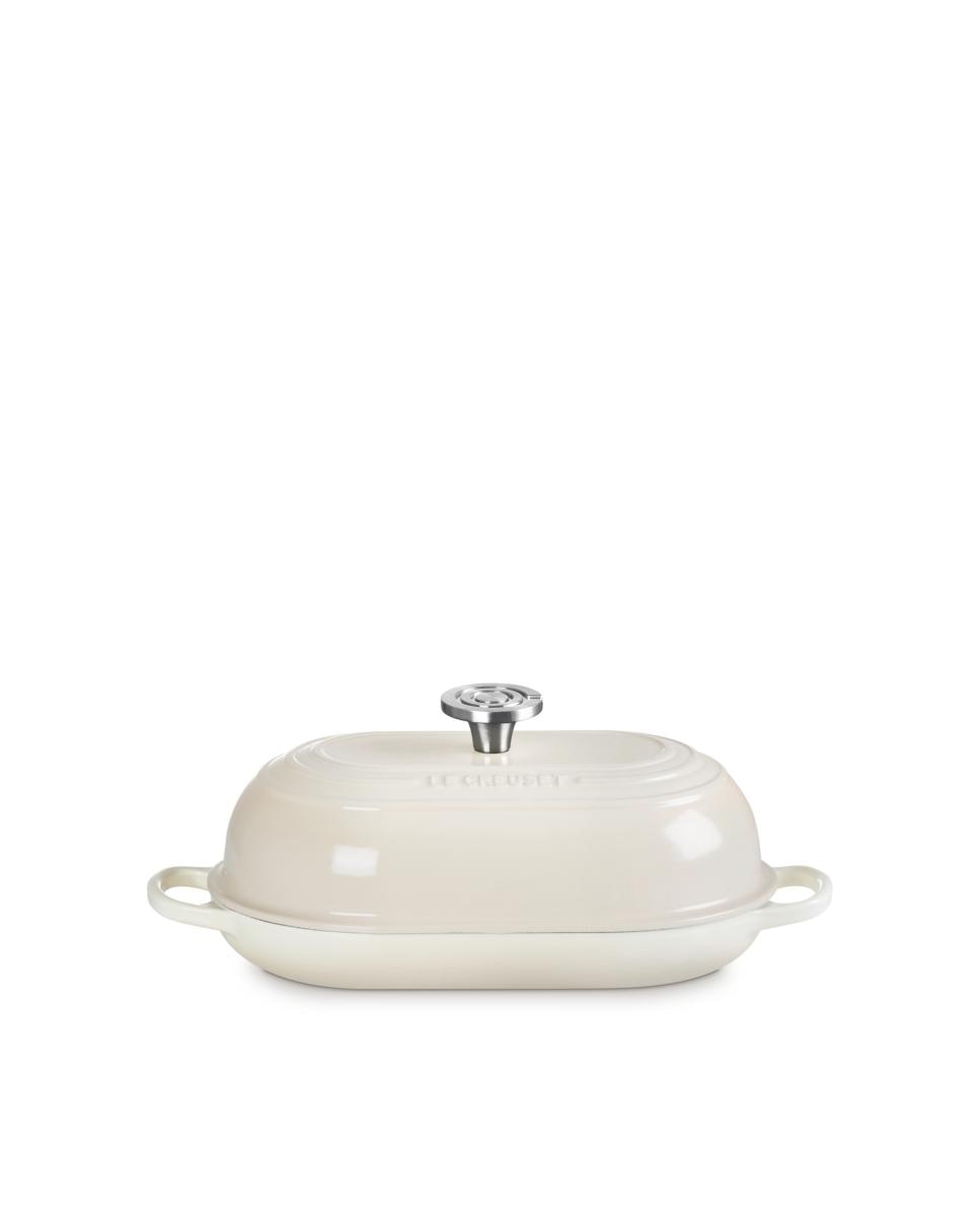 Imagen 1 de Cocotte oval para pan de hierro fundido Le Creuset - Merengue 29 cm Merengue