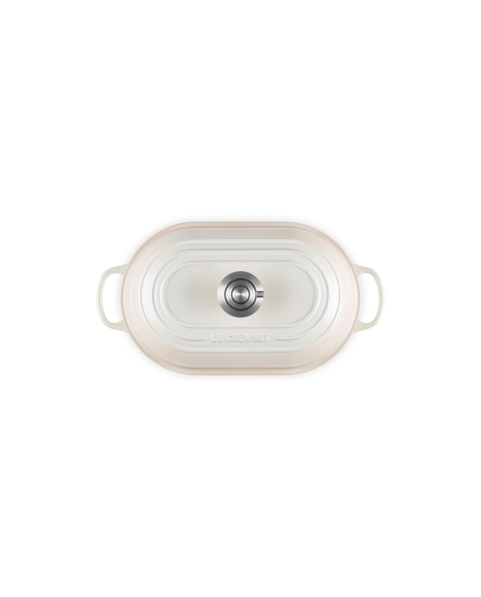 Imagen 5 de Cocotte oval para pan de hierro fundido Le Creuset - Merengue 29 cm Merengue