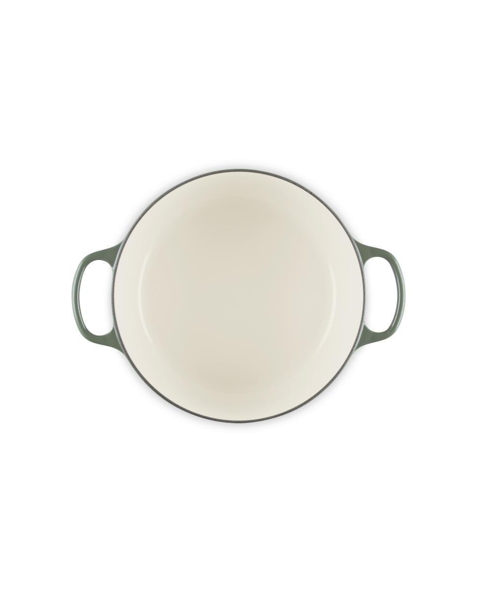 Cocotte redonda de hierro fundido Le Creuset - Verde Oliva 24 cm Verde Oliva-4
