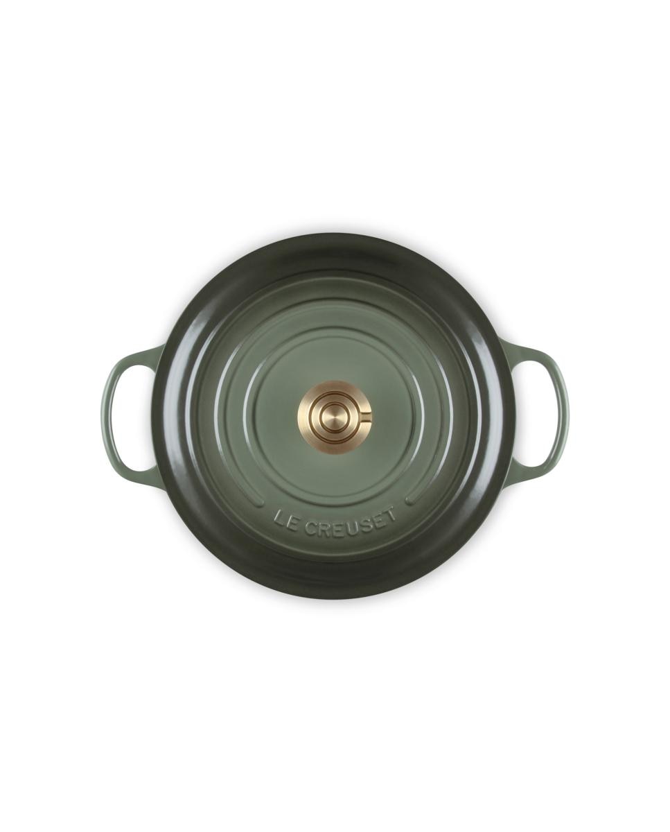 Cocotte redonda de hierro fundido Le Creuset - Verde Oliva 24 cm Verde Oliva-5