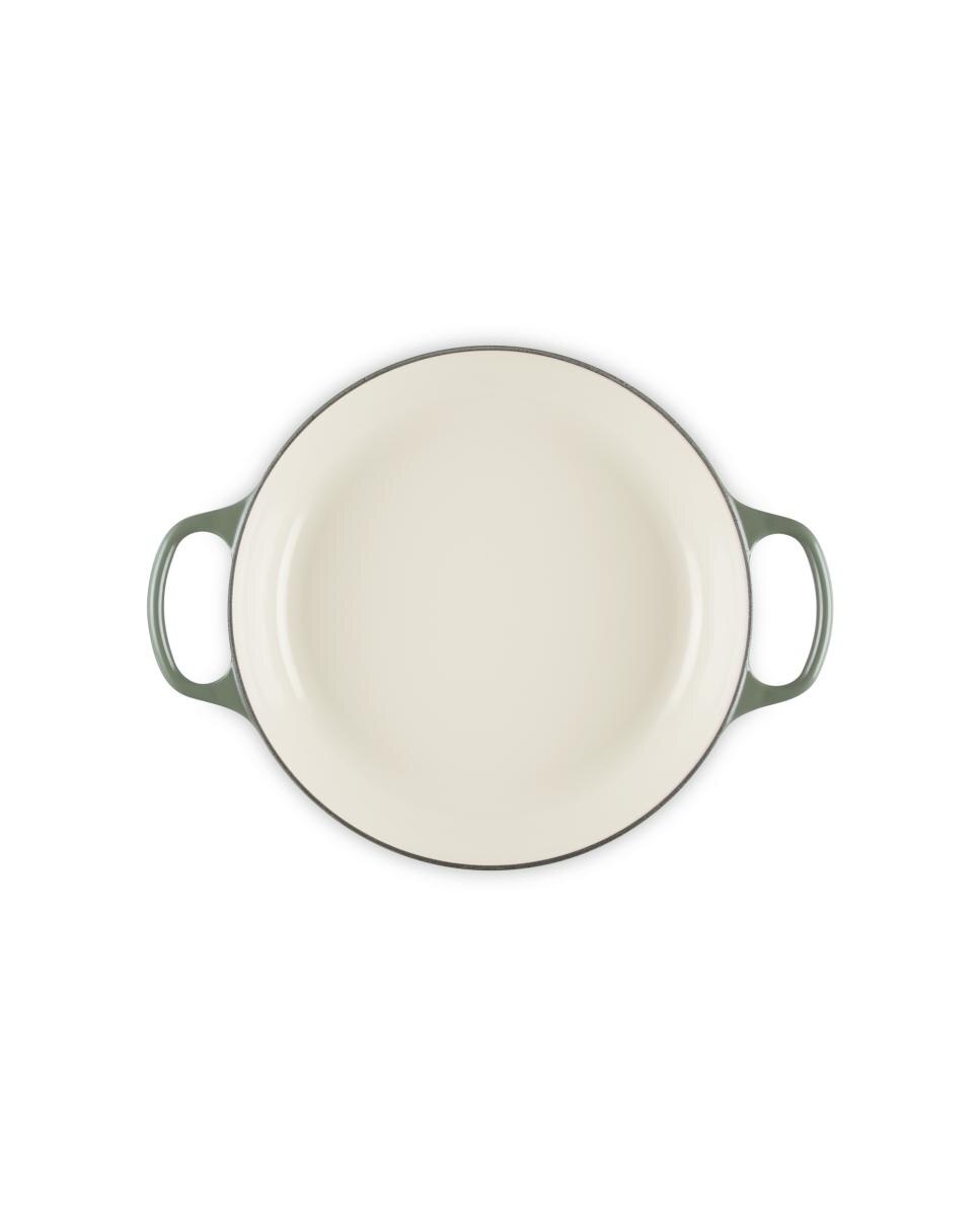 Cacerola baja de hierro fundido Le Creuset - Verde oscuro Cacerola de 30 cm Verde oscuro-4