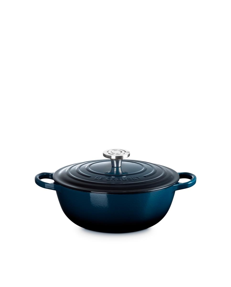 Marmita de hierro fundido Le Creuset - Azul oscuro Cacerola de 26 cm Azul oscuro-1
