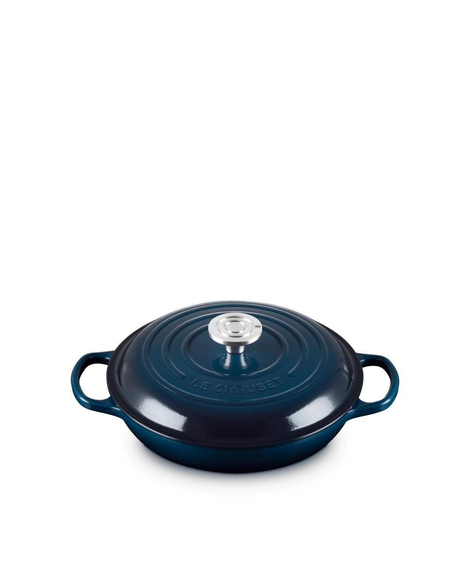 Cacerola baja de hierro fundido Le Creuset - Azul oscuro Cacerola de 26 cm Azul oscuro-2