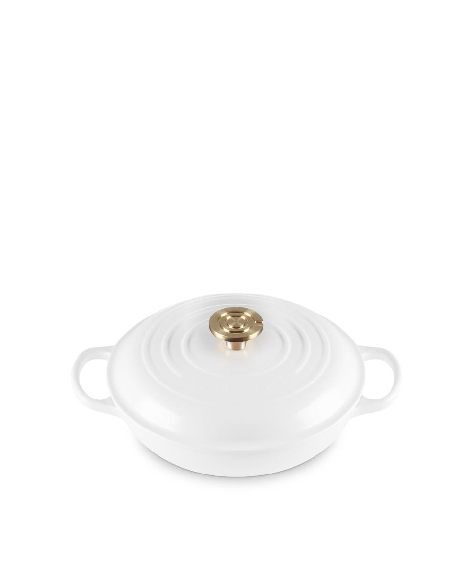 Cacerola baja de hierro fundido Le Creuset - Blanco Cacerola de 26 cm Blanco-2