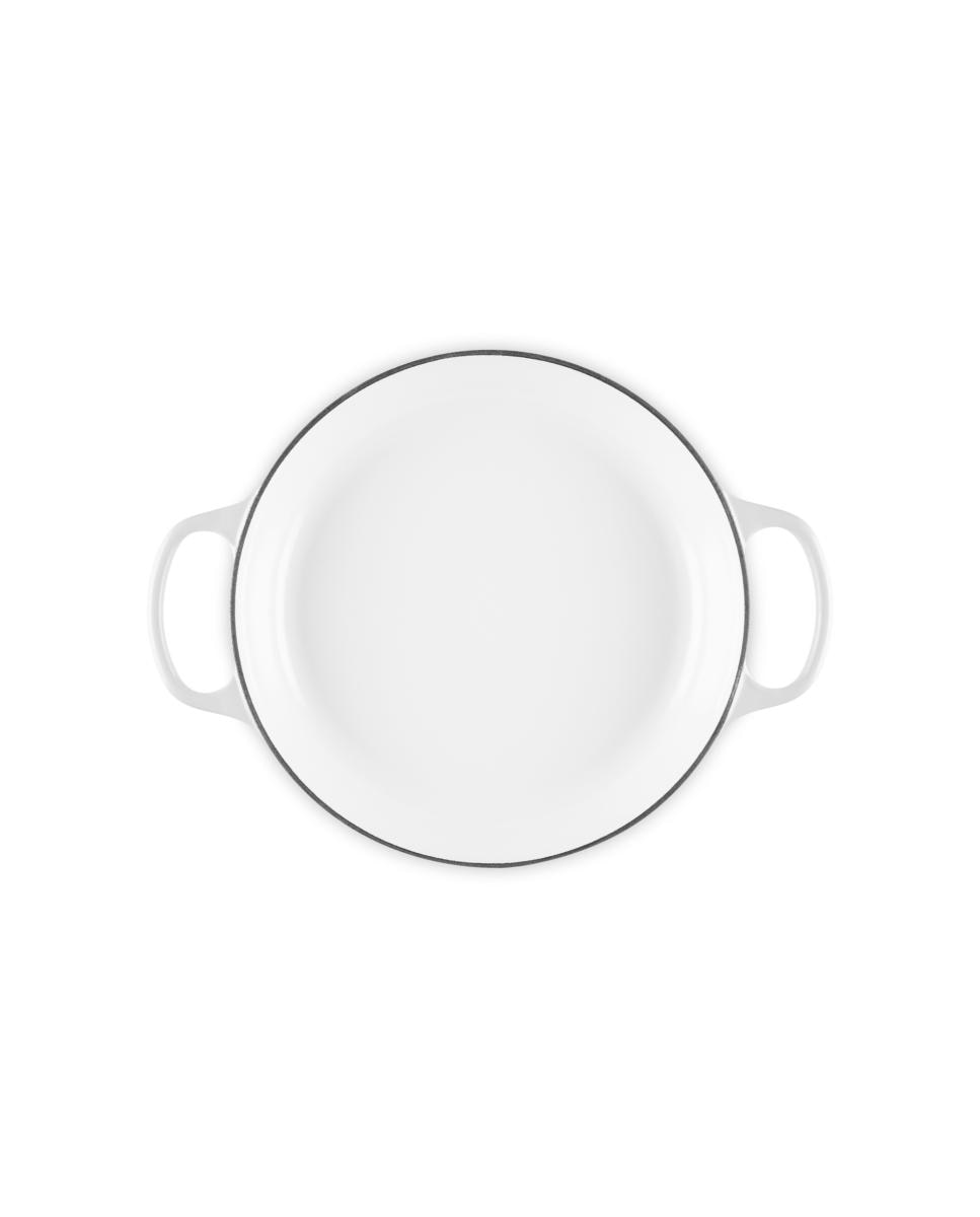 Cacerola baja de hierro fundido Le Creuset - Blanco Cacerola de 26 cm Blanco-4