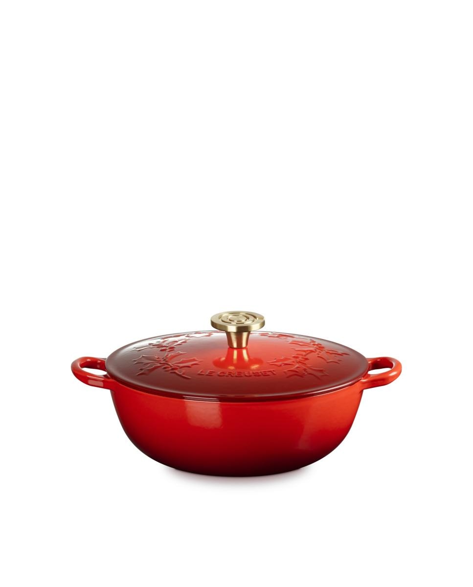 Imagen 1 de Marmita Holly de hierro fundido Le Creuset - Cereza Cacerola de 26 cm Cereza