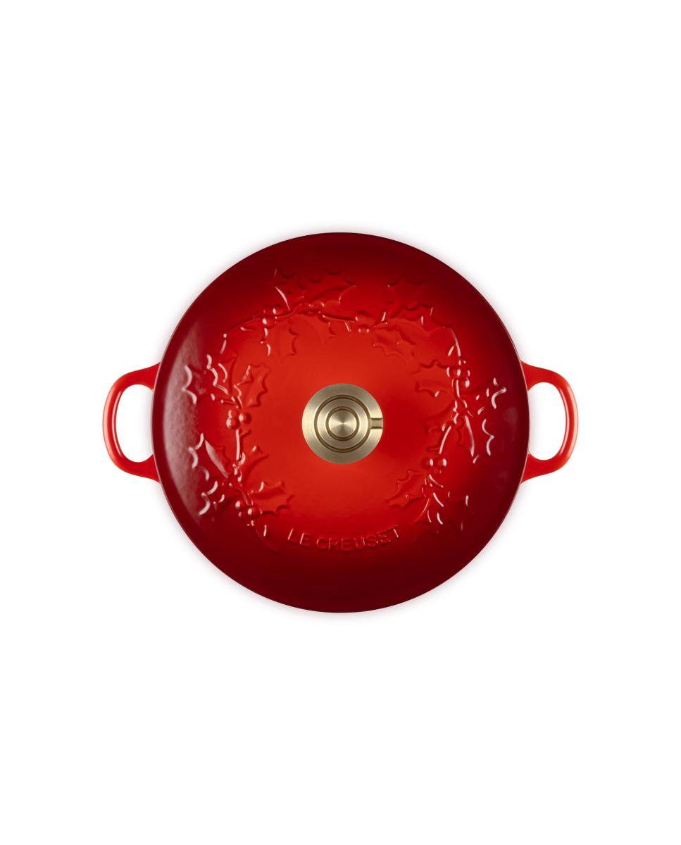 Imagen 5 de Marmita Holly de hierro fundido Le Creuset - Cereza Cacerola de 26 cm Cereza