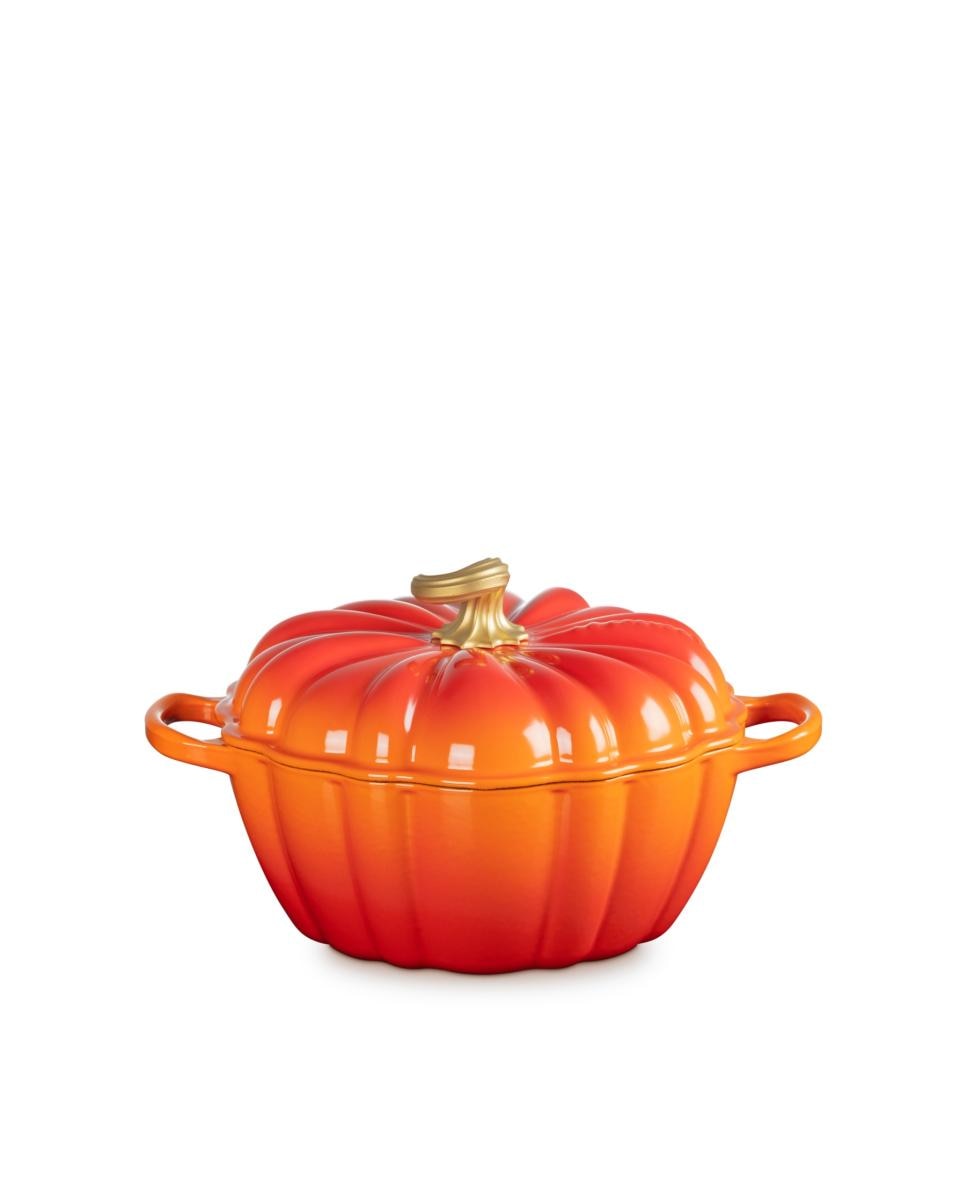 Imagen 1 de Cocotte Calabaza de hierro fundido Le Creuset - Volcánico 24 cm Volcánico