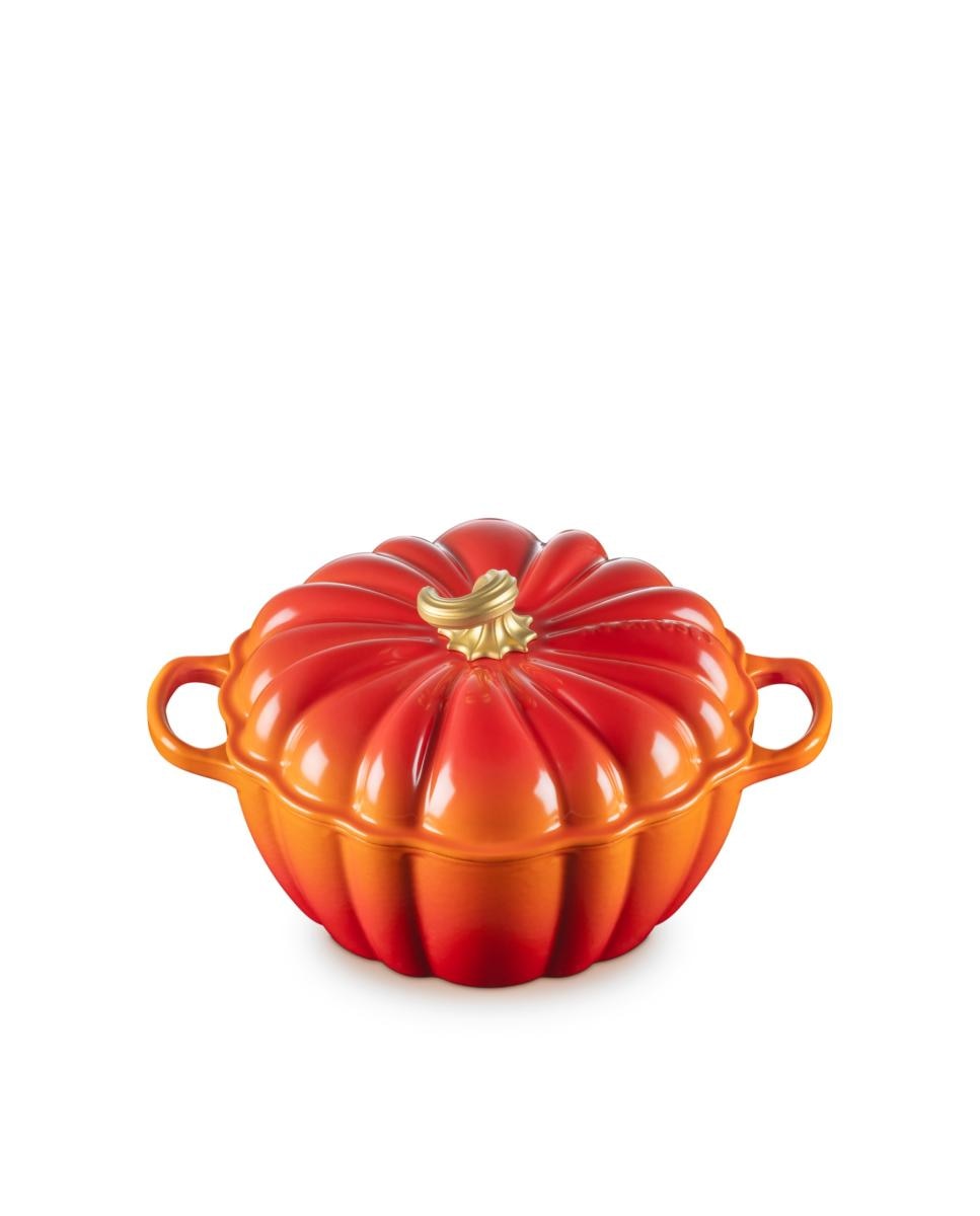 Imagen 2 de Cocotte Calabaza de hierro fundido Le Creuset - Volcánico 24 cm Volcánico