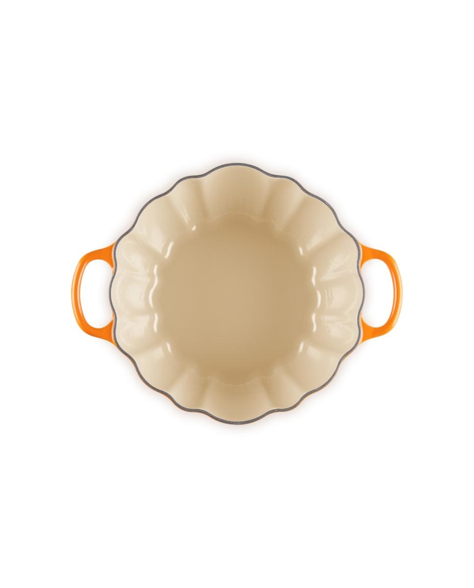 Imagen 4 de Cocotte Calabaza de hierro fundido Le Creuset - Volcánico 24 cm Volcánico