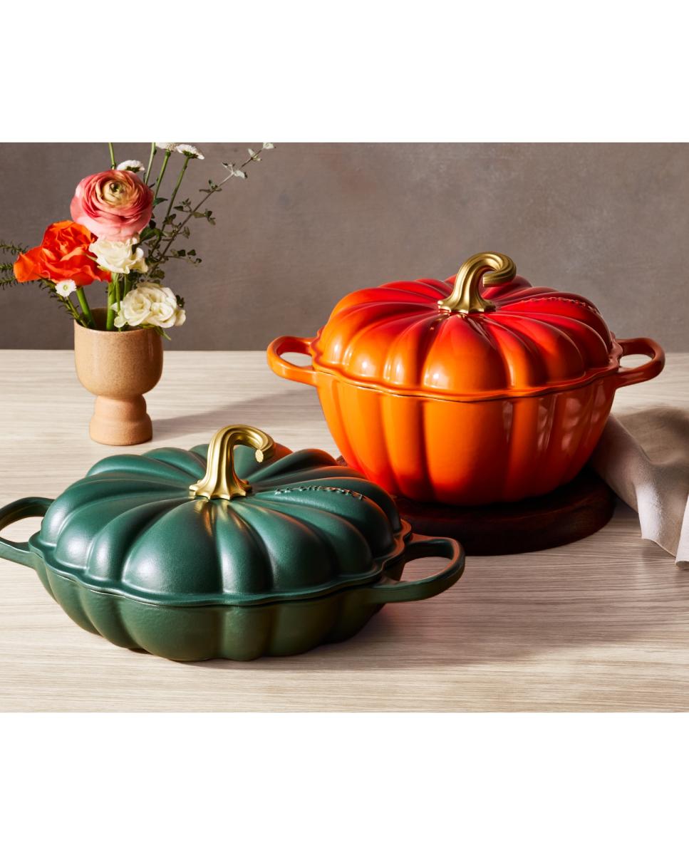 Imagen 6 de Cocotte Calabaza de hierro fundido Le Creuset - Volcánico 24 cm Volcánico
