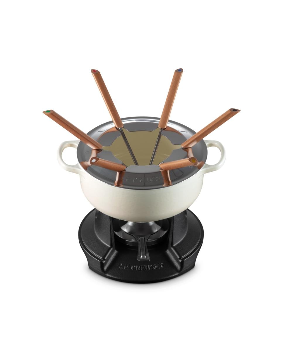 Imagen 1 de Juego de Fondue Hierro Fundido Le Creuset - Merengue Merengue