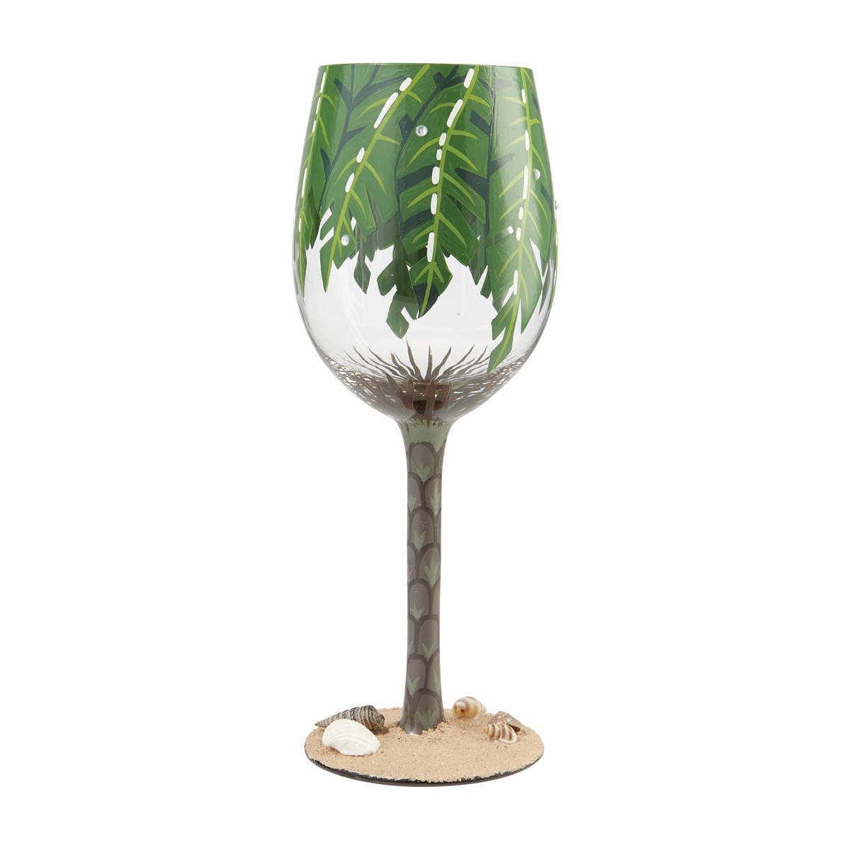 Imagen 2 de Copa de vino Palm Tree Lolita - Multicolor Multicolor