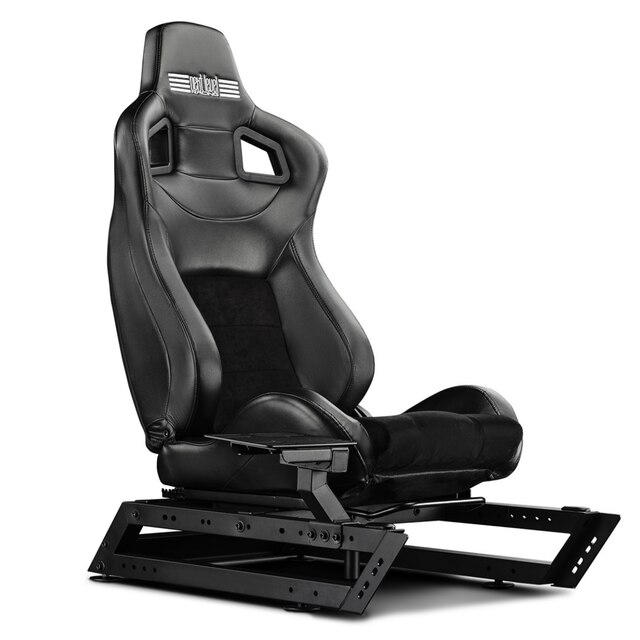 Soporte para cabina de conducción GT Seat Cockpit Next Level Racing gris metalizado