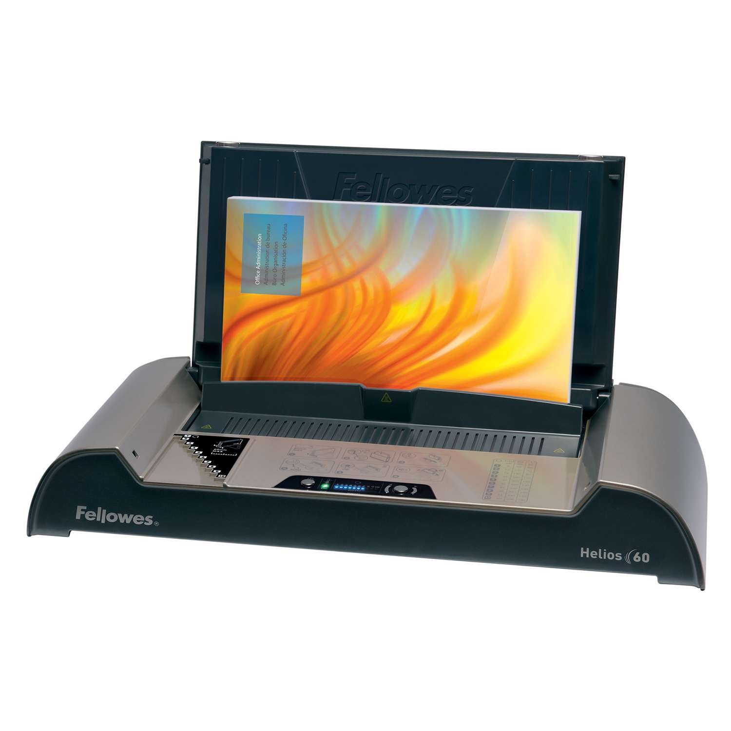 Fellowes - Encuadernadora Térmica Fellowes Helios 60 encuaderna 600 hojas.