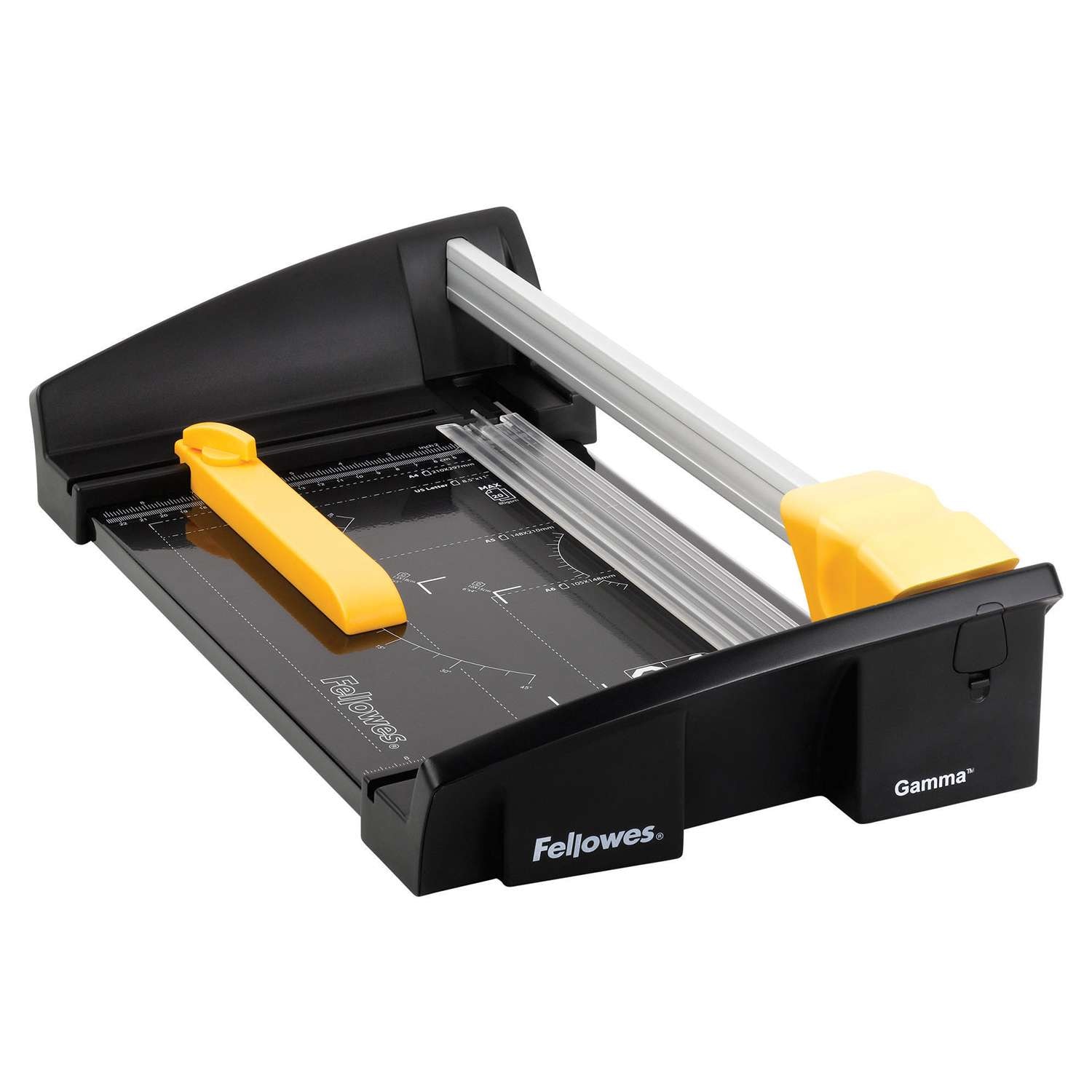 Cizalla rodillo Fellowes Gamma A4 corta hasta 20 hojas Negro-2