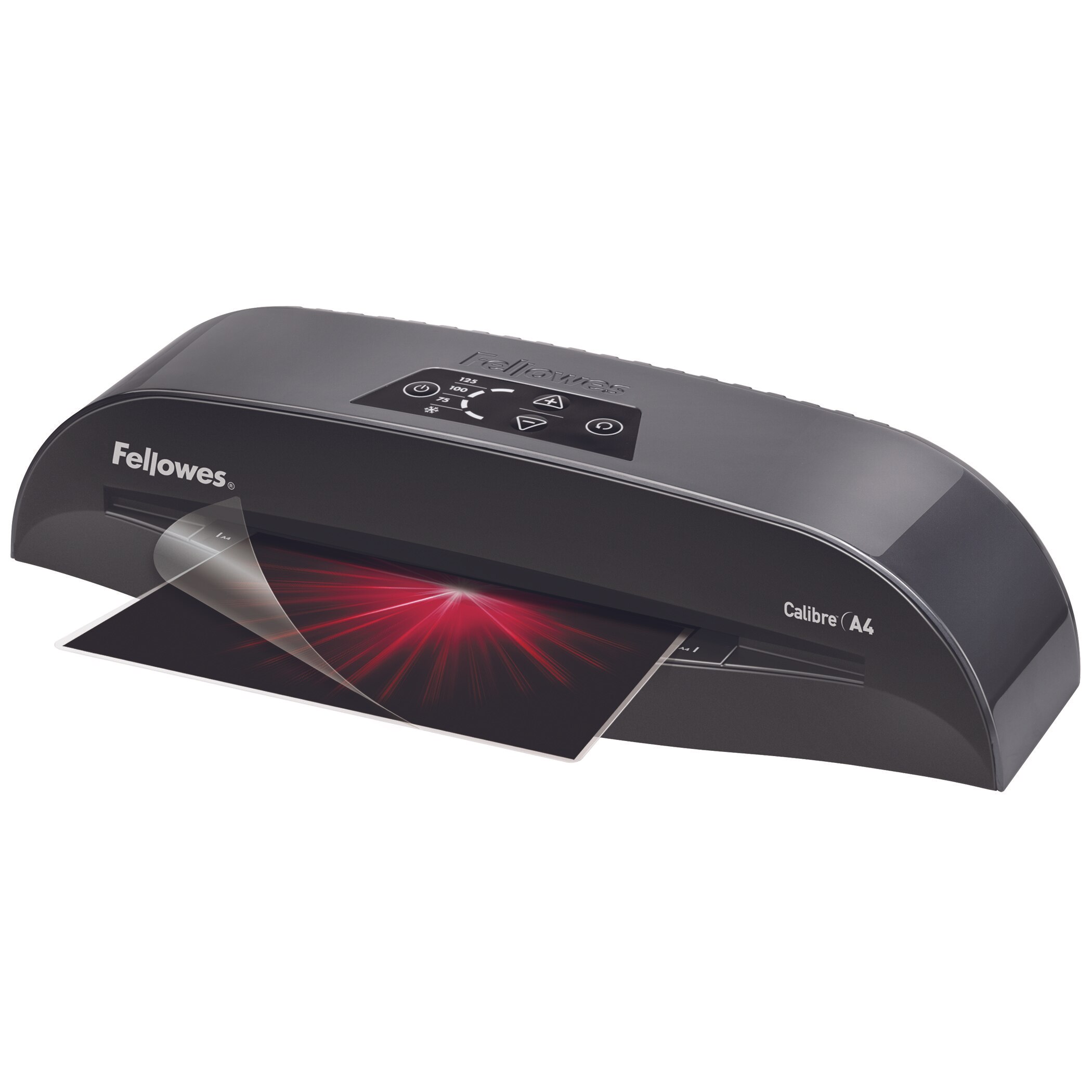 Plastificadora de documentos Fellowes Calibre A4 uso frecuente hasta 125 micras Negro-4
