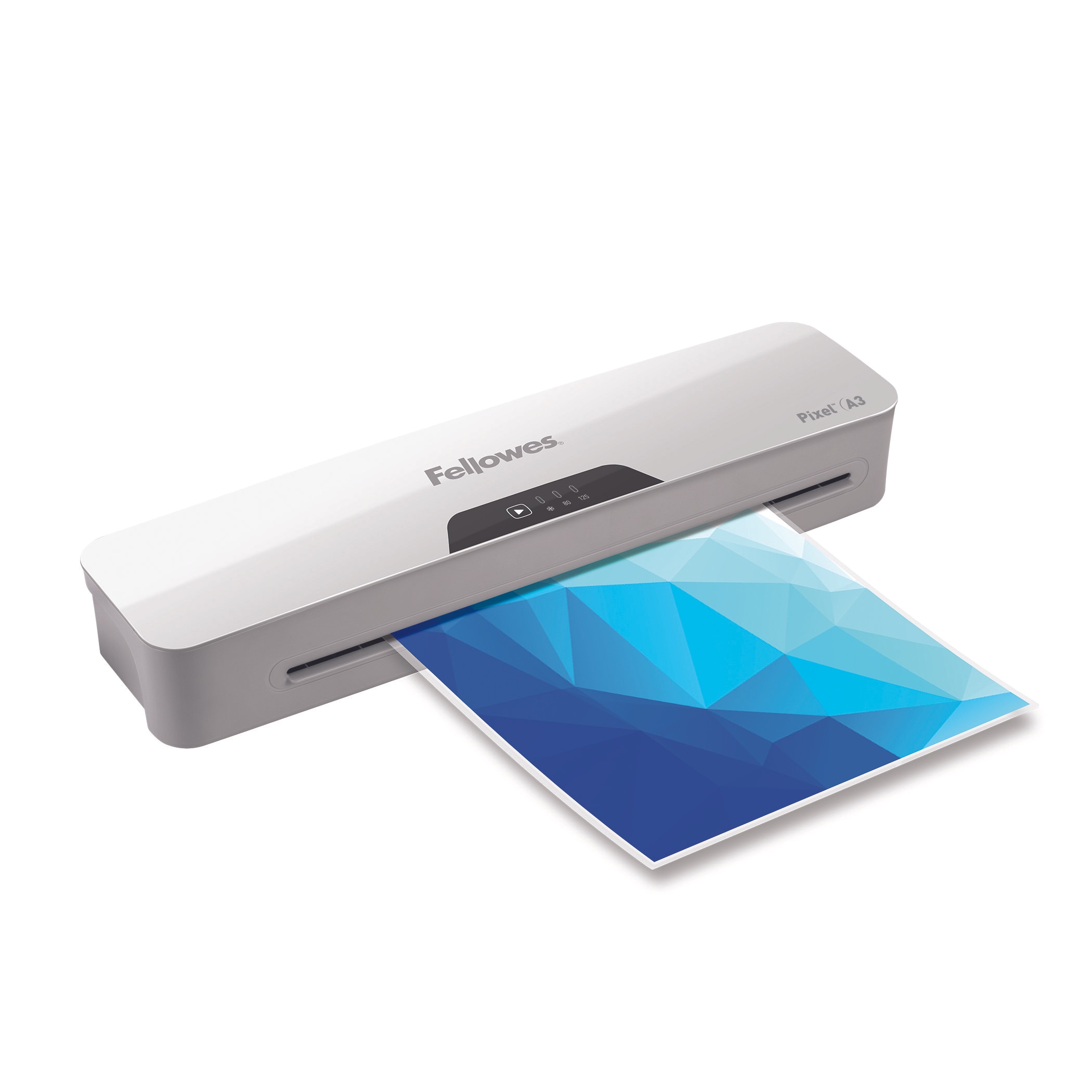 Plastificadora de documentos Fellowes Pixel A3 uso ocasional hasta 125 micras Blanco-4
