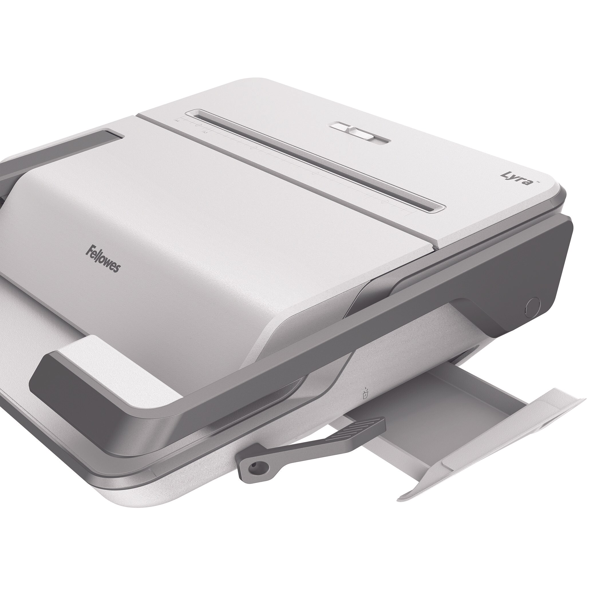 Encuadernadora Fellowes Lyra 3en1 canutillo perfora 20 encuaderna 300 hojas y grapa 30 Blanco-5