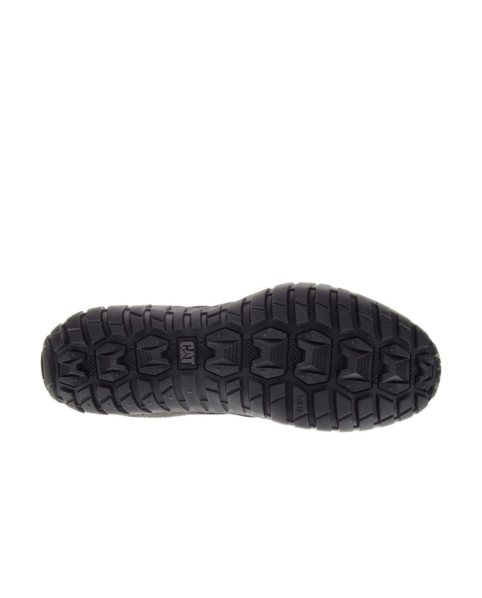 Zapato caterpillar de adulto en piel con cordones Negro Negro-5