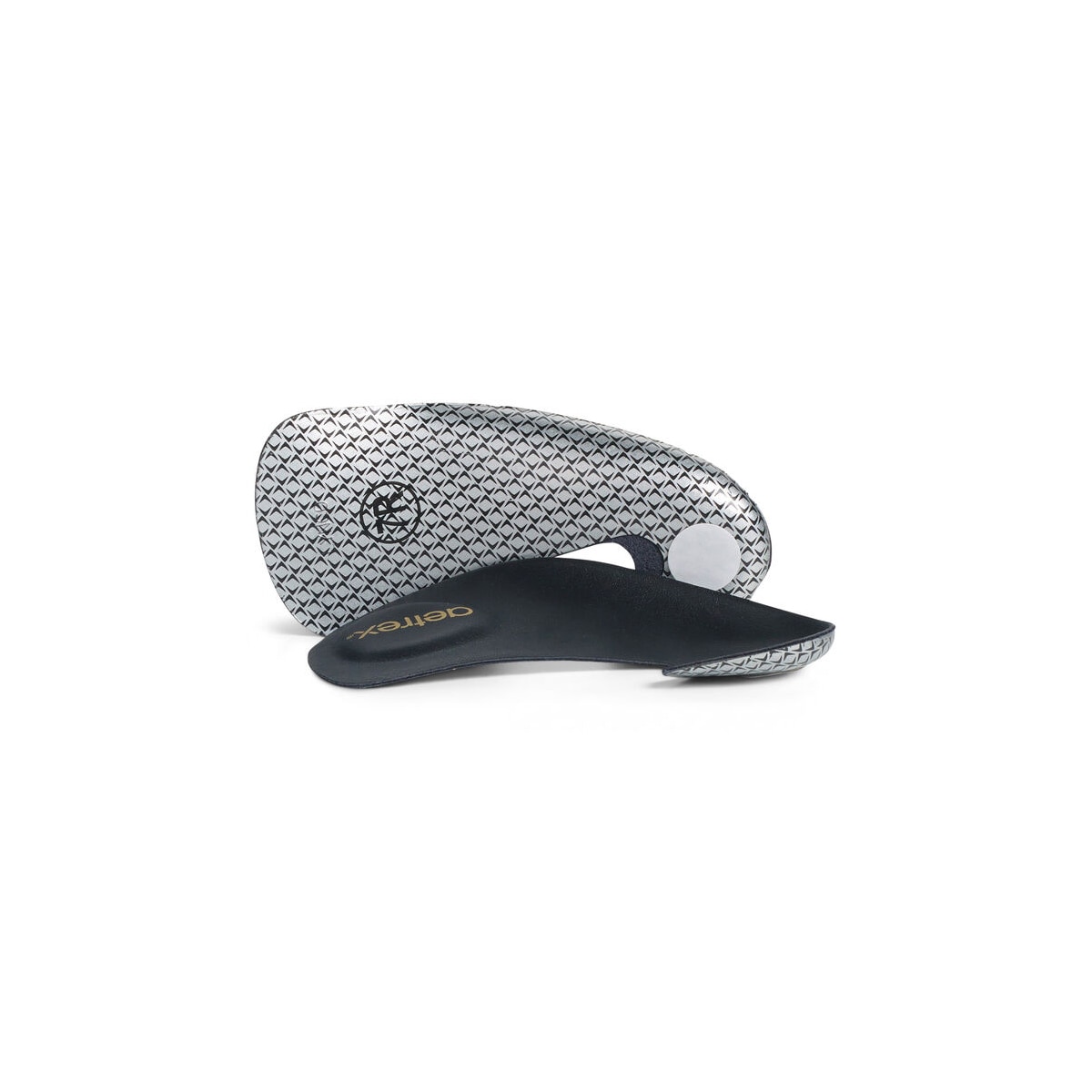 Imagen 0 de Plantillas de moda para tacones con cuna para mujer L105W Aetrex Gris