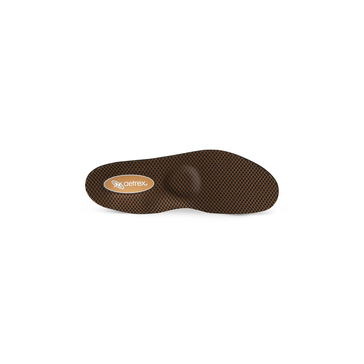 Plantillas Compete para deportes con soporte metatarsal mujer L405W Aetrex - Marrón Marrón-5