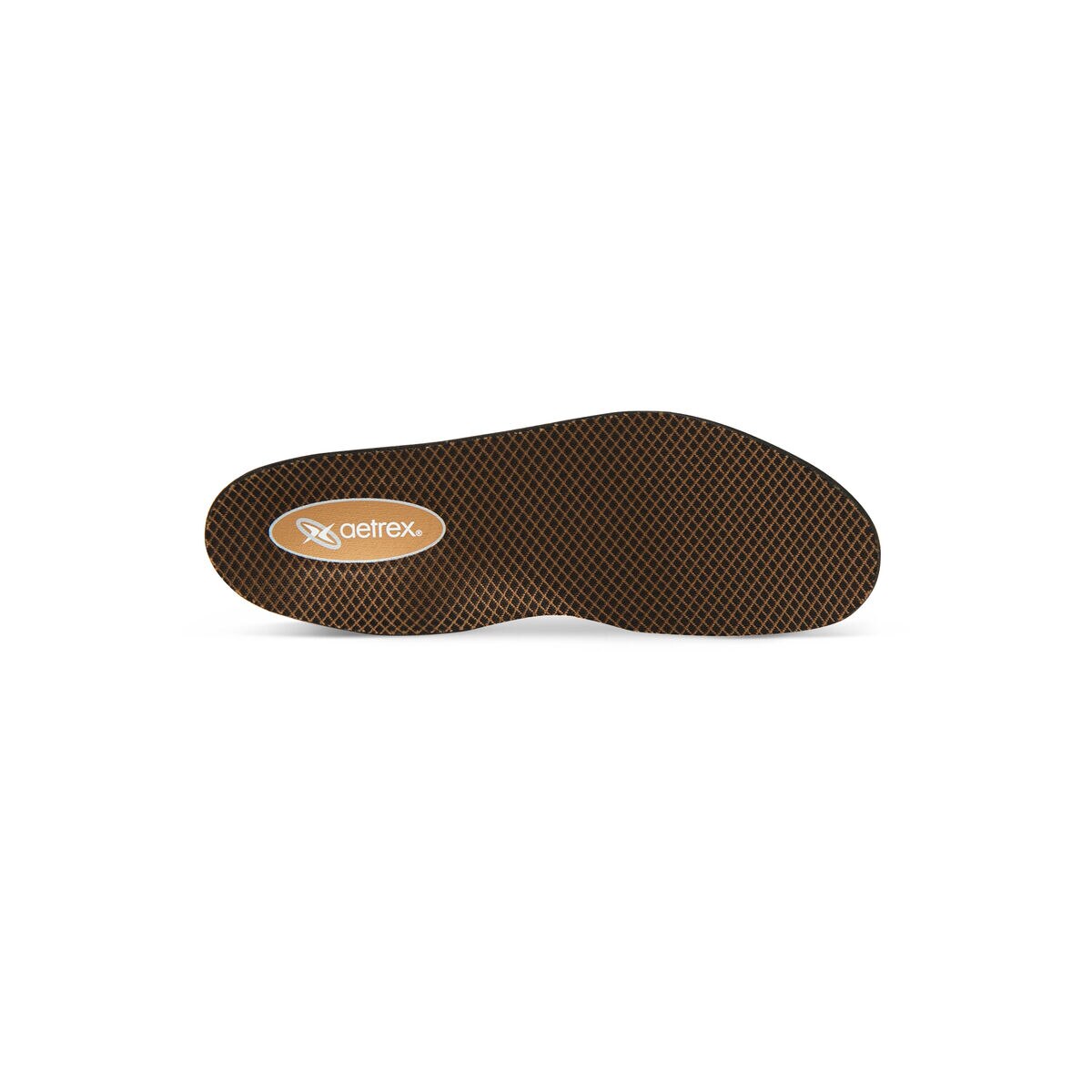Plantillas Compete para deportes pies planos para mujer L420W Aetrex - Marrón Marrón-5