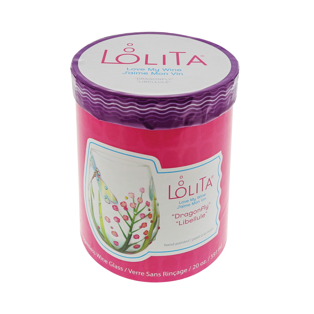 Imagen 5 de Vaso de agua Dragonfly Lolita - Multicolor Multicolor