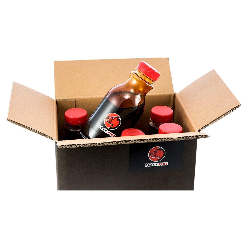 Imagen 2 de Pack de 6 botellas aroma Original Black Fire - Negro Negro