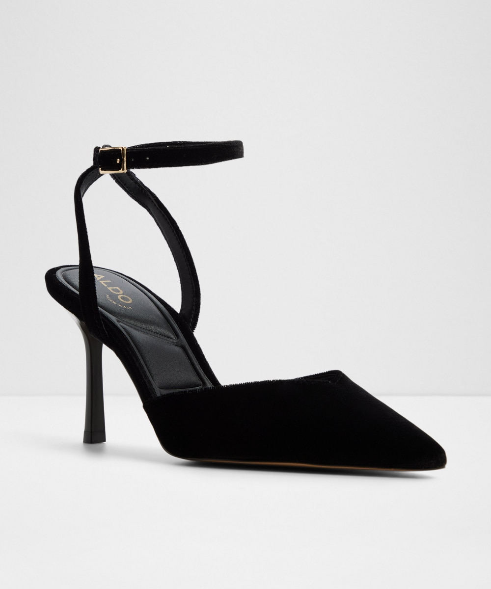 Zapatos de salón de mujer con punta de punta - Aldo - Negro Negro-4