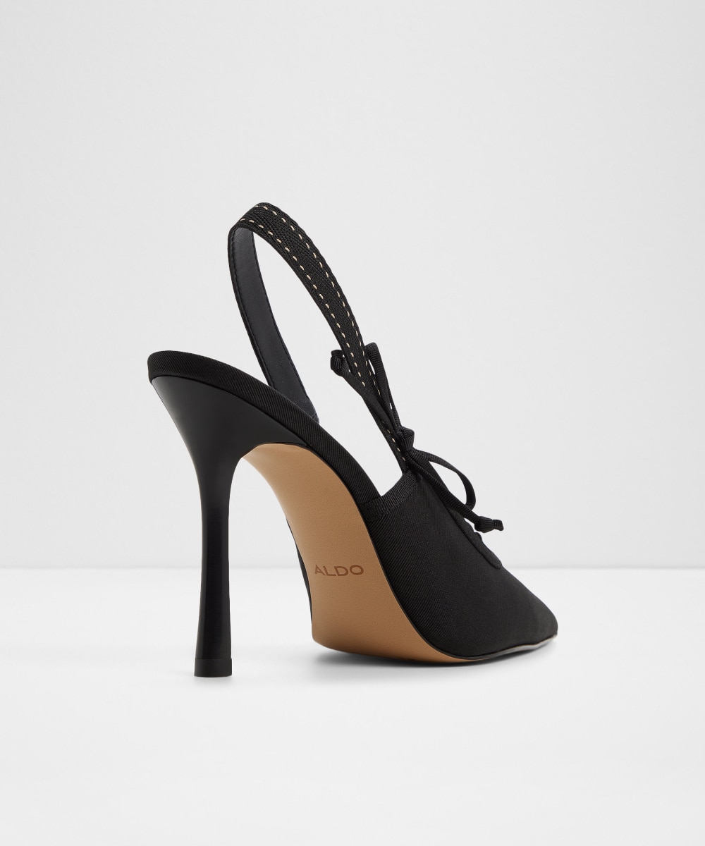Zapatos de salón de mujer con punta afilada - Aldo - Negro Negro-3
