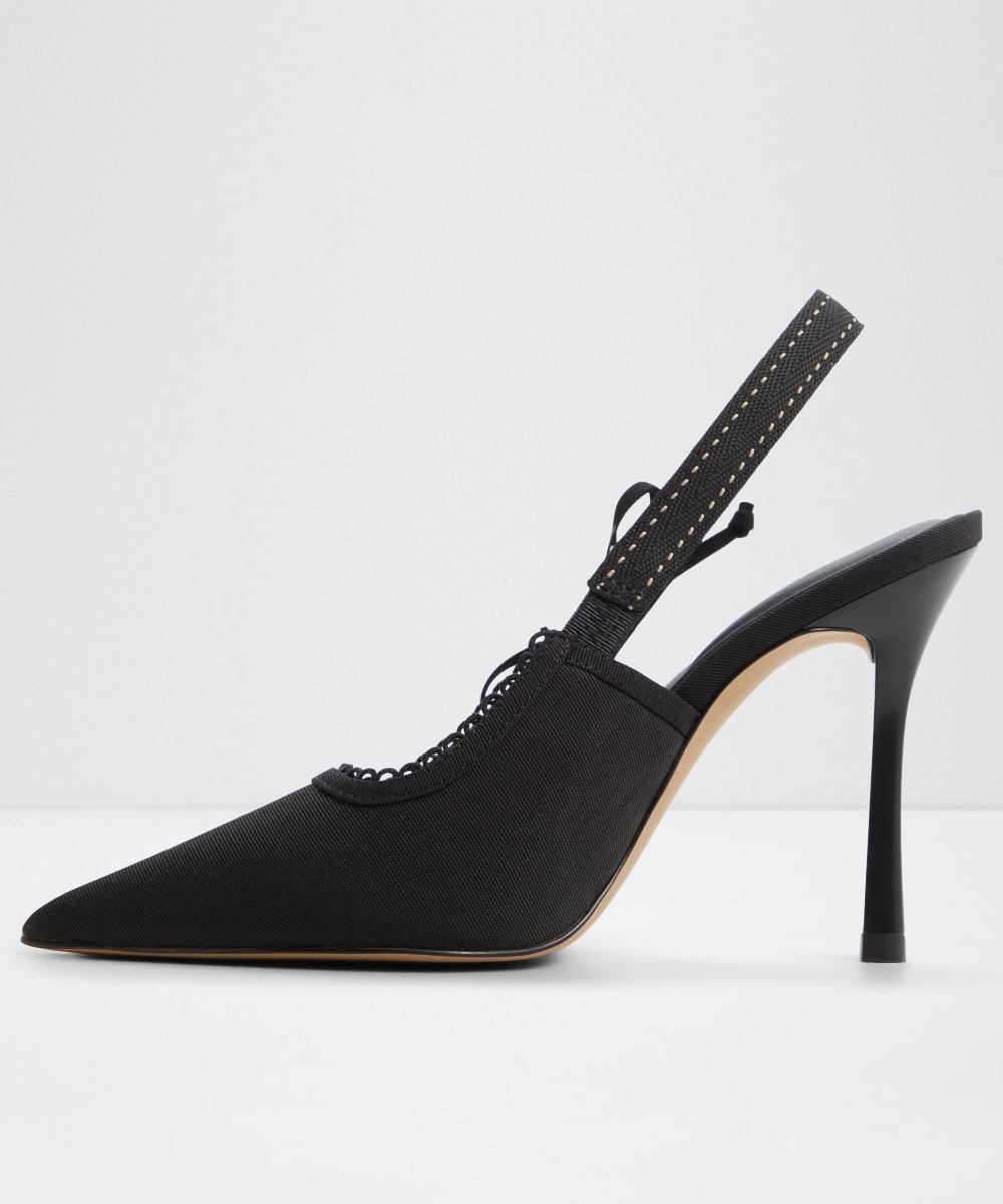 Zapatos de salón de mujer con punta afilada - Aldo - Negro Negro-2
