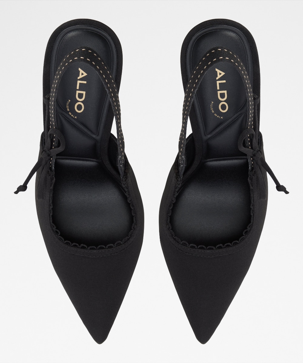 Zapatos de salón de mujer con punta afilada - Aldo - Negro Negro-6