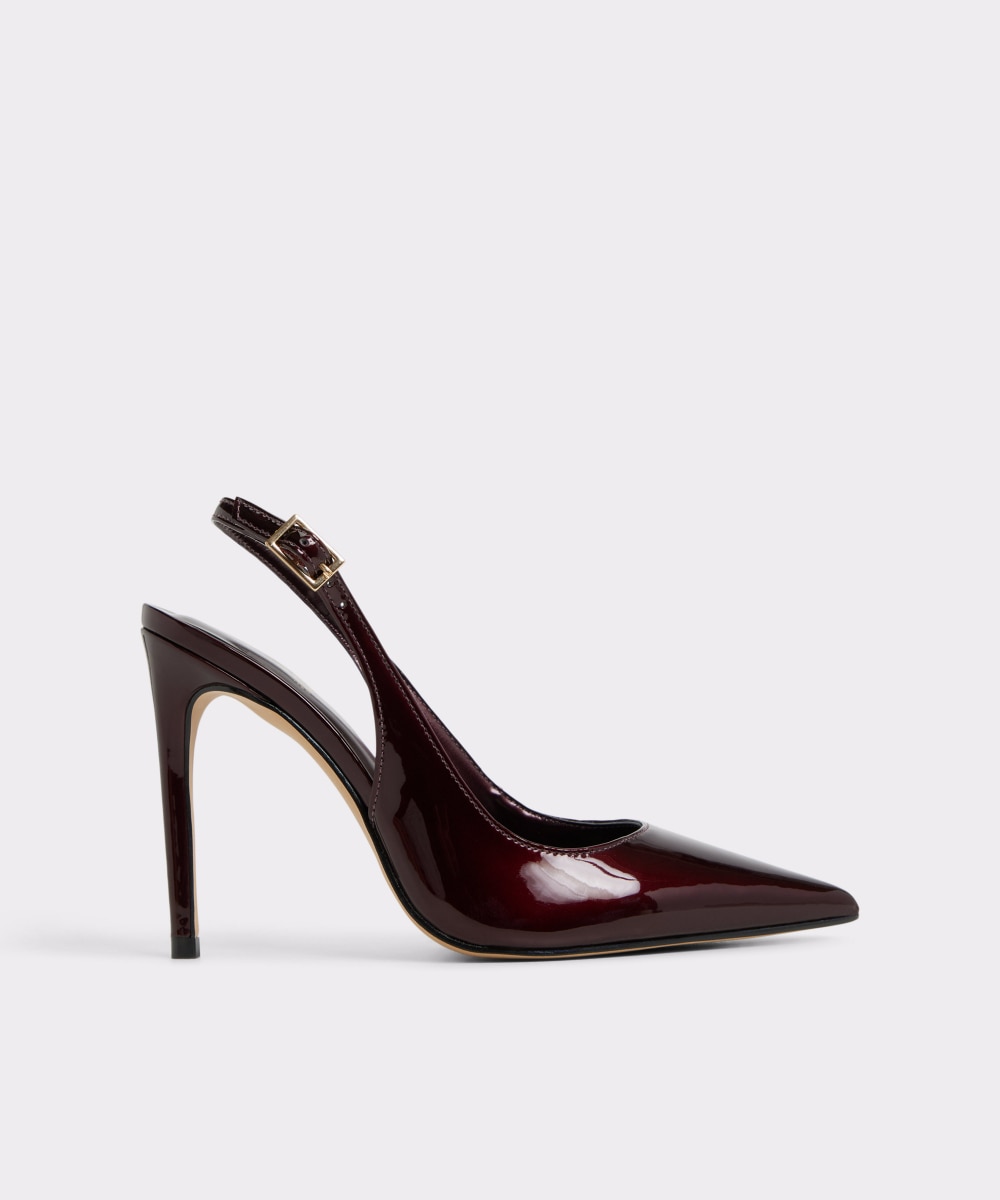 Imagen 0 de Zapatos de salón de mujer con punta de punta Burdeos