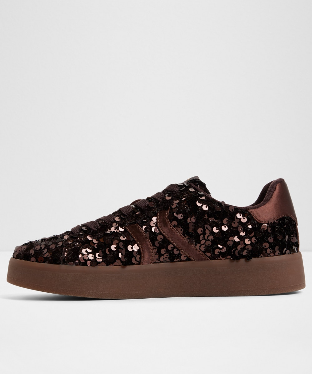 Zapatillas deportivas de mujer con punta redonda - Aldo - Marrón Marrón-2