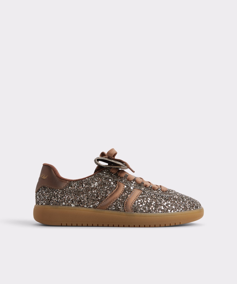 Zapatillas deportivas de mujer con punta redonda - Aldo - Marrón Marrón-1